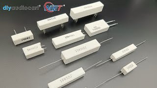 WEET Ceramic Cement Resistors SQP SQZ SQM Authorized Distributor in India Market  Diyaudiocart [upl. by Eatnoled]