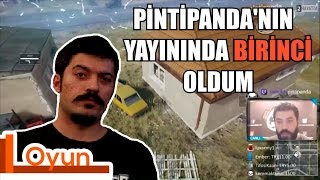 PintiPandanın Canlı Yayınında 1 Olmak  PUBG [upl. by Fesuy]