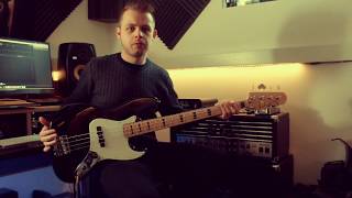 Fender Geddy Lee Signature Jazz Bass  Demo amp Review  Matt Chalk [upl. by Eivets]