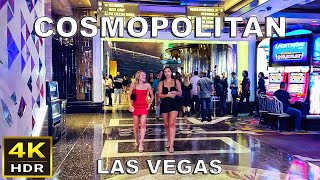 4K HDR Cosmopolitan Las Vegas Walking Tour  June 2024  Las Vegas Strip [upl. by Ayyn919]