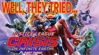 CRISIS ON INFINITE EARTHS PART 3 A Lifeless Finale [upl. by Sorcha]