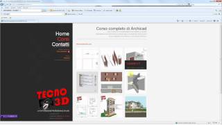 ArchiCAD  Videocorso On Line [upl. by Benis]