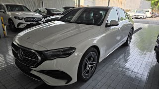 All New E 300 AMG Polar White W 214 Indonesia [upl. by Nerrol901]