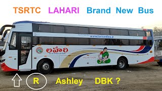 Newly Inaugurated TSRTC LAHARI Non AC Sleeper amp Super Luxury Bus Vijayawada  Hyderabad  Tirupati [upl. by Iand738]