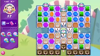 Candy Crush Saga LEVEL 1105 NO BOOSTERS™ selective redesign [upl. by Alfonzo544]