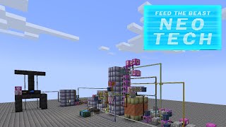 FTB NeoTech Modern Industrialization Oil Processing [upl. by Duthie]