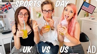 Sports Day amp Recess British vs American  Evan Edinger amp Dodie Clark amp Connie Glynn ft Glasses AD [upl. by Neumann691]