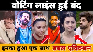 Voting lines Closed  Shocking Double Eviction  Bigg Boss 18  किनका हुआ Elimination [upl. by Tracee560]