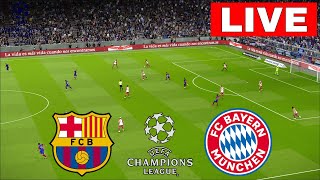 🔴LIVE  Barcelona vs Bayern Munich  UEFA Champions League 2024  Ucl Live Stream  Full Match [upl. by Asnarepse394]