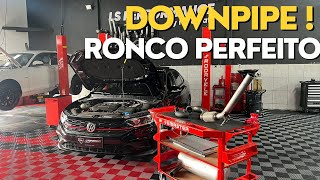 O RONCO PERFEITO PARA O JETTA GLI DONWPIPE  CATBACK  ESTRALANDO TUDO [upl. by Nealey]