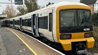 Southeastern Class 465184 Journey From Grove Park To Sundridge Park [upl. by Raybin397]