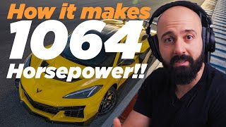 How the New ZR1 Makes 1064HP  EXPLAINED [upl. by Whitcomb622]