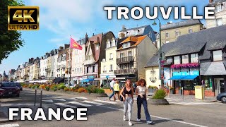 【4K】🇫🇷Trouville France  Walking Tour 2021 [upl. by Frederick]