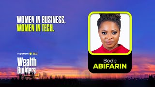 THE PLATFORM v352  MS BODE ABIFARIN  WOMEN IN BUSINESS WOMEN IN TECH [upl. by Henderson]