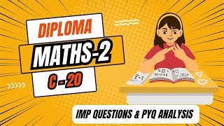 Diploma maths M2 Important questions Exam Preparation Tips C16sbtetc20diplomamaths [upl. by Rollie101]