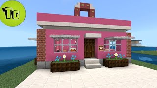 How to build a donut shop in Minecraft  Minecraft shop tutorial  Technical Gamers [upl. by Weidman]