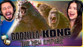 GODZILLA x KONG THE NEW EMPIRE Trailer Reaction [upl. by Sheldon]