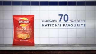 Celebrating 70 Years Of The Nations Favourite  Walkers Crisps [upl. by Rheta288]