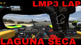 iRacing LMP3 Laguna Seca Practice 116955 [upl. by Zetneuq328]