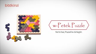 Montessori Ahşap Zeka Oyunları  wPetek Puzzle [upl. by Nitsugua744]