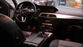 POV Mercedes Benz C Class S204 2012 ASMR  RETKINIA  STOKI  WORK  SUMMER [upl. by Territus]