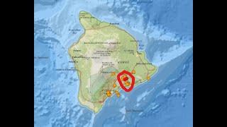 Earthquake Activity Stirring up in Hawaii again Southern California EQ Activity Friday update 67 [upl. by Assital]