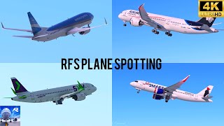 Windy Santiago Int’l Airport Plane Spotting  RFSReal Flight Simulator  Ultra Realism 4K [upl. by Wisnicki]