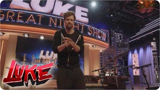 Luke bereitet sich auf seine Show vor  Backstage  LUKE Die Greatnightshow [upl. by Einnig]