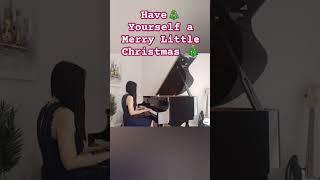 Have Yourself a Merry Little Christmas 🎄🎁 PianoguitartravelPiano Cover Judy Garland Frank Sinatra [upl. by Gader]