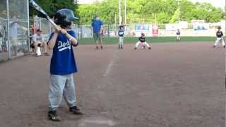 6yrold Unassisted Triple Play [upl. by Thedric454]