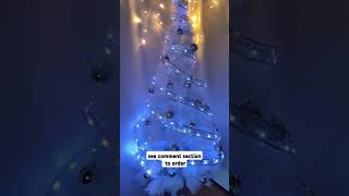 4M Ribbon Light Christmas Tree Decorations Xmas Fairy Lights Bedroom Party Need Diy Gift Box Parts [upl. by Jago]