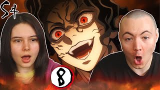 MUZAN IS COOKED 💥 Demon Slayer Season 4 Ep 8 REACTION amp REVIEW [upl. by Amaerd31]