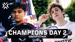 VCT Champions Seoul  Group Stage Day 2 [upl. by Nuawed]