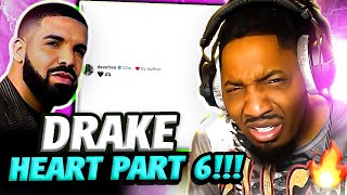 DRAKE BAITED KENDRICK WITH FAKE INFO  DRAKE  THE HEART PART 6 REACTION [upl. by Maibach]