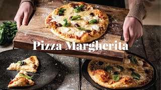 PIZZA MARGHERITA with FRESH DOUGH  Recipe  Big Green Egg [upl. by Hodges440]