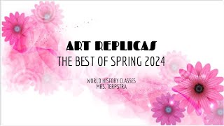 TERPSTRA BVHS SPRING 2024 BEST ART REPLICAS [upl. by Adelice249]