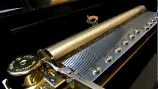 リュージュオルゴール144弁 パッヘルベルのカノン REUGE Music box Canon in D Pachelbel [upl. by Dloniger127]