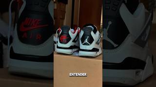 POR QUÉ ALGUNAS JORDAN 4 TIENEN NIKE Y OTRAS JORDAN [upl. by Ecinrev]