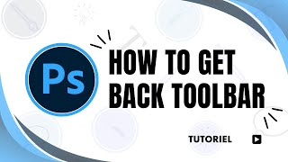 How to get the toolbar back on Photoshop [upl. by Adabelle306]