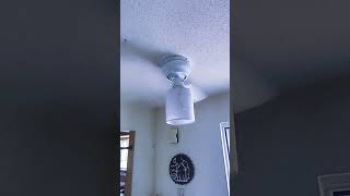 5 ceiling fans wobbling with iPhone ringtone ceilingfan funny shorts crazy [upl. by Ireg620]