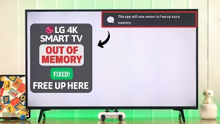 LG Smart TV quotThis App will Now Restart to Free up More Memoryquot Error Fixed [upl. by Rusert]