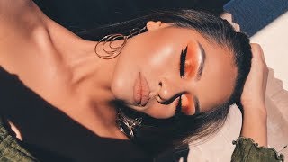 Thanksgiving Makeup Tutorial  Morphe 39A Palette  SARAHY DELAROSA [upl. by Melliw]