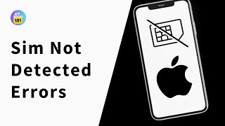 How To Fix No Sim Card Invalid Sim and other Sim not detected errors on iPhone [upl. by Tuddor]