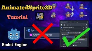 Learn to use AnimatedSprite2D in godot  Godot sprite animation  Godot mobile engine tutorial [upl. by Jacobsen]