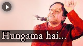 Ghulam Ali Ghazals  Hungama Hai Kyun  Ghulam Ali Songs  Mehfil Mein Baar Baar [upl. by Ellersick734]