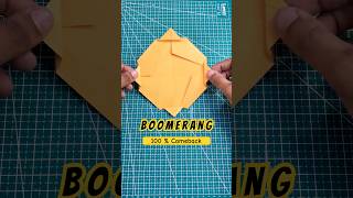 boomerang  paper boomerang boomerang origami [upl. by Eremahs]