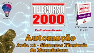 Telecurso 2000  Automação  18 Sistemas flexíveis de manufatura [upl. by Sarnoff]