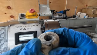 How NOT to make a Delrin replacement lead nut for mill  01 MAY 2024 Cont [upl. by Yeldarb]