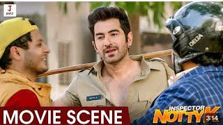 Inspector Nottyk  movie scene  Jeet nusrat Faria  Ashok poti bangla movie police jeet nusrat [upl. by Nipahc]