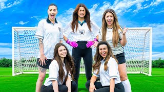 How Good Are Female Influencers at Football [upl. by Akilam]